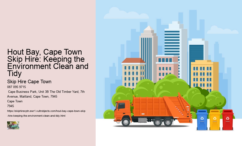 Hout Bay, Cape Town Skip Hire: Keeping the Environment Clean and Tidy